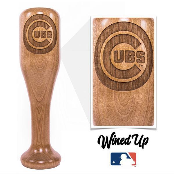 Chicago Cubs Wined Up® | Baseball Bat Wine Mug Collective