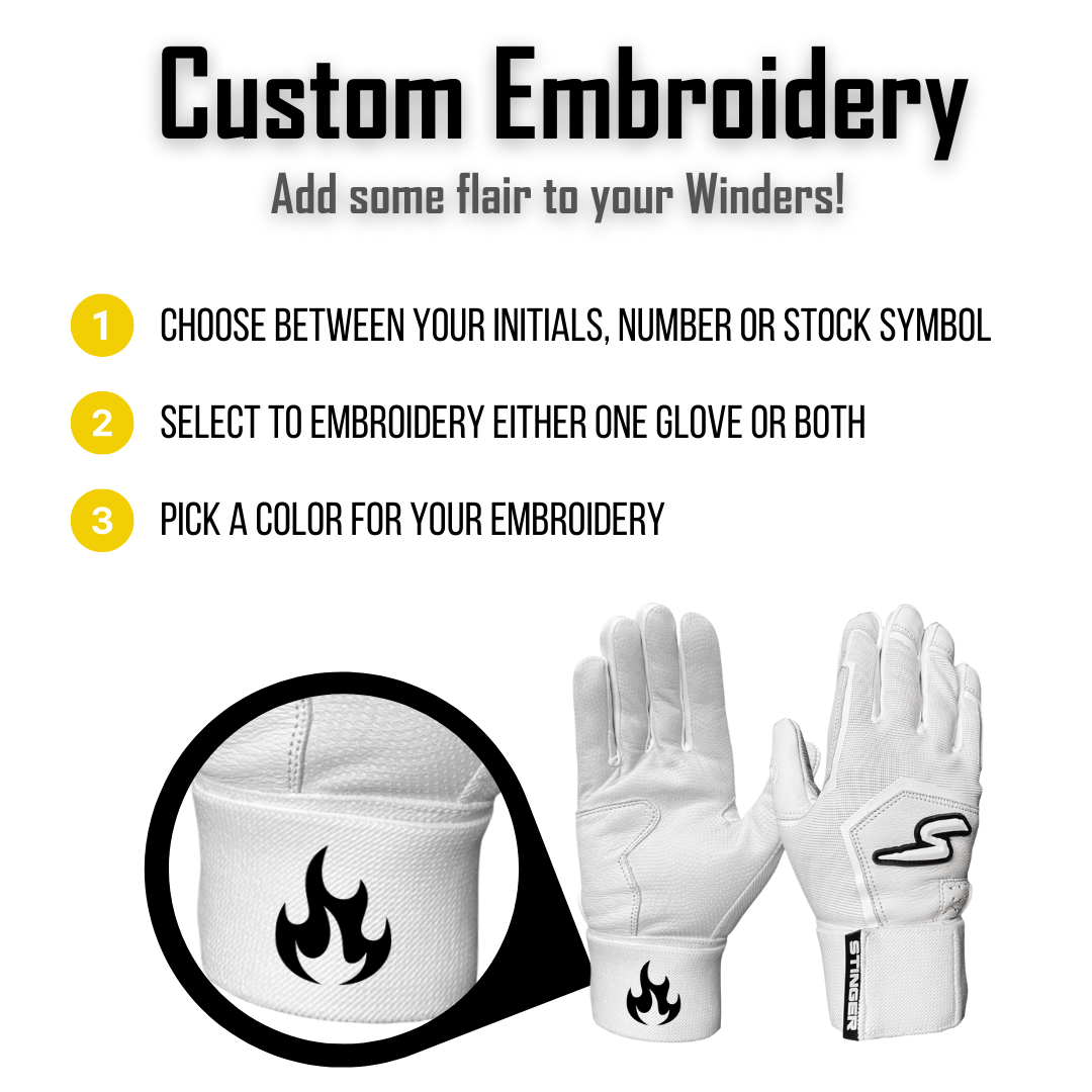Winder Series Batting Gloves - Ice Usa