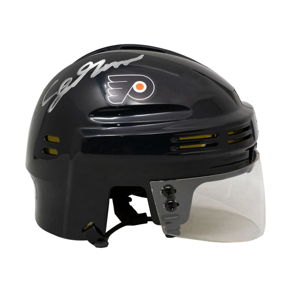 Cutter Gauthier Philadelphia Flyers Autographed NHL Hockey Mini-Helmet