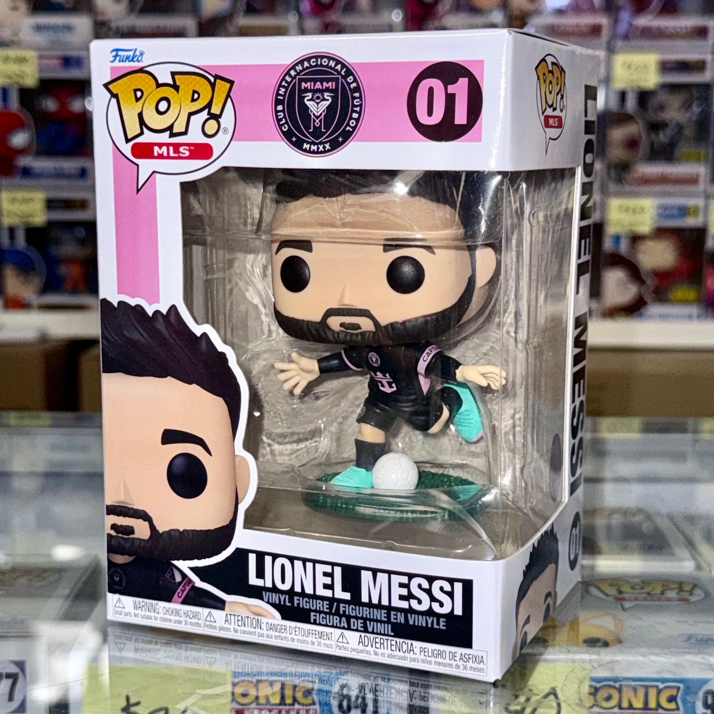 Modells.com | Funko Pop! MLS Lionel Messi (Away) #01 Soccer MLS