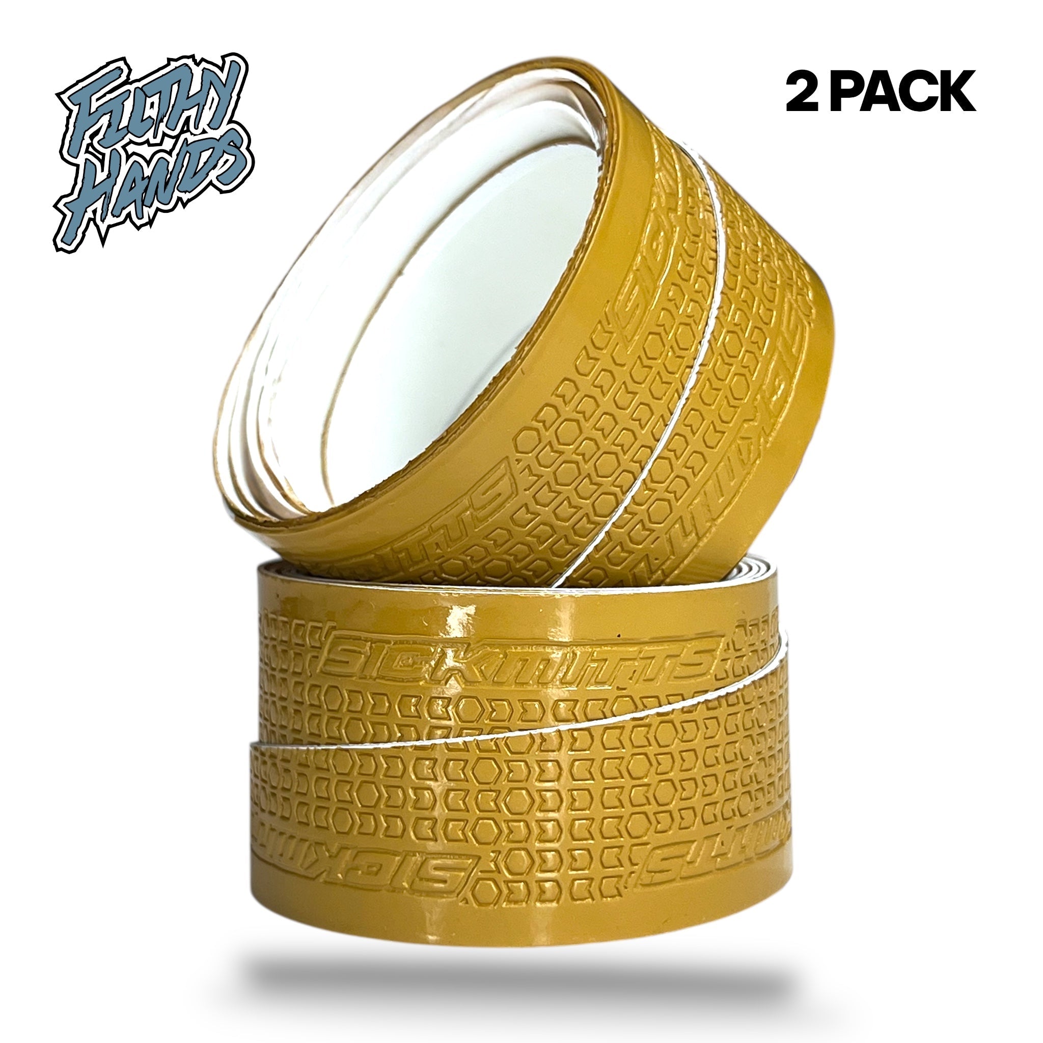 Filthy Hands Grip Tape Vegas Gold 2-pack, 0.5mm