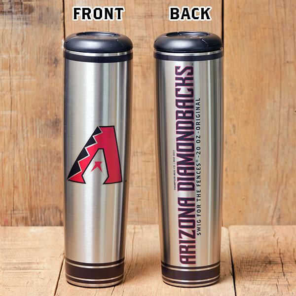 Arizona Diamondbacks "A" Dugout Mug® | Stainless Steel Baseball Bat Mug