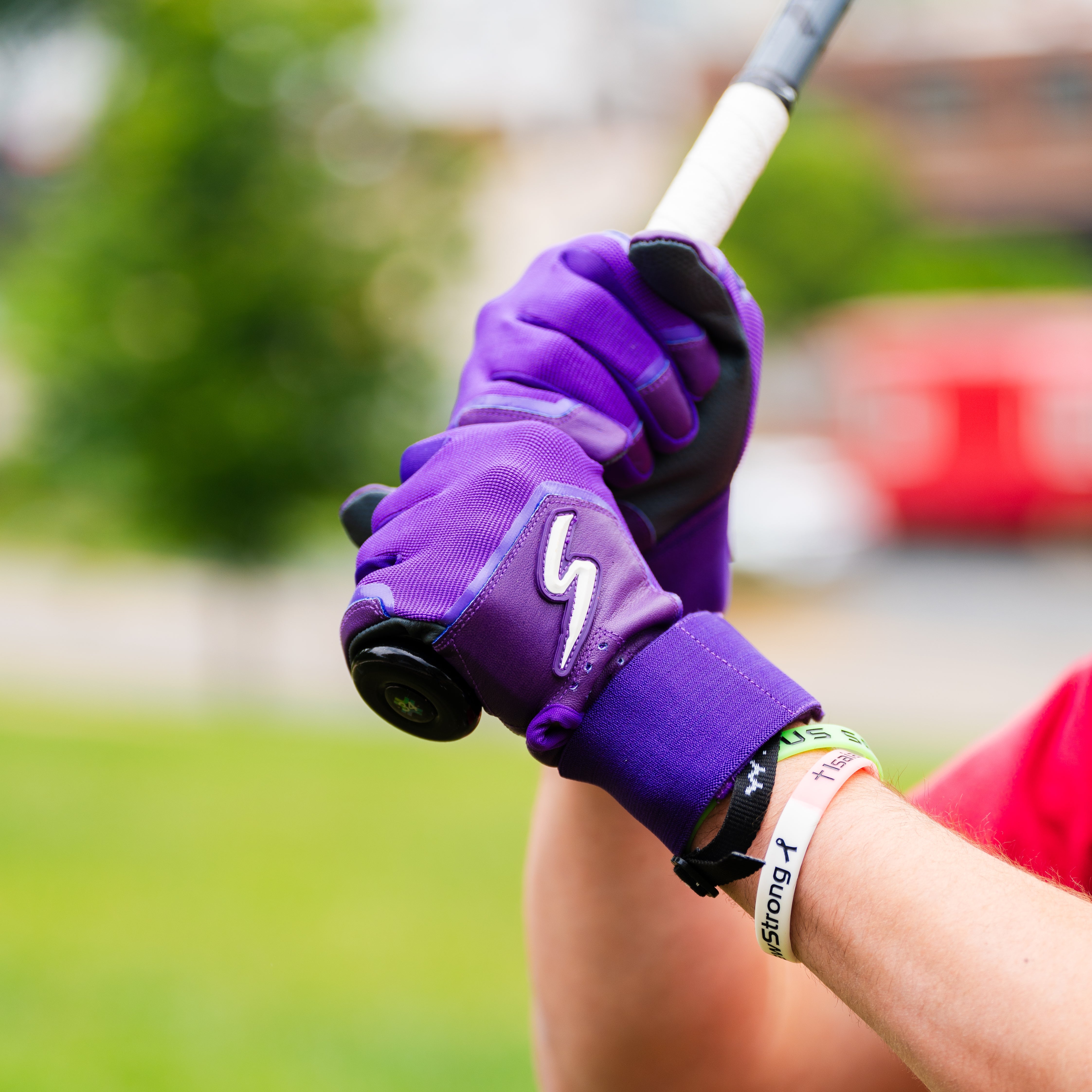 Winder Series Batting Gloves - Purple