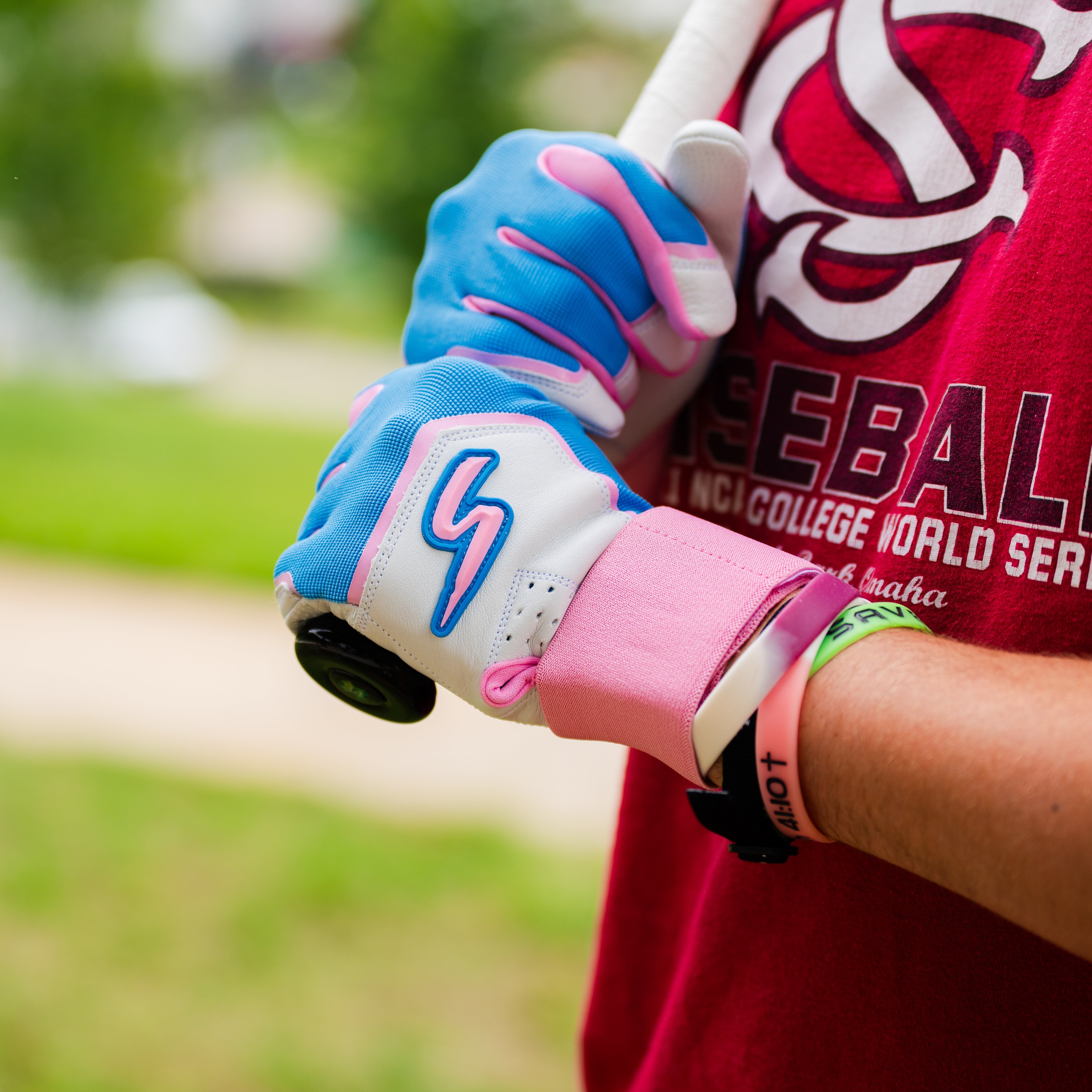 Winder Series Batting Gloves - Cotton Candy