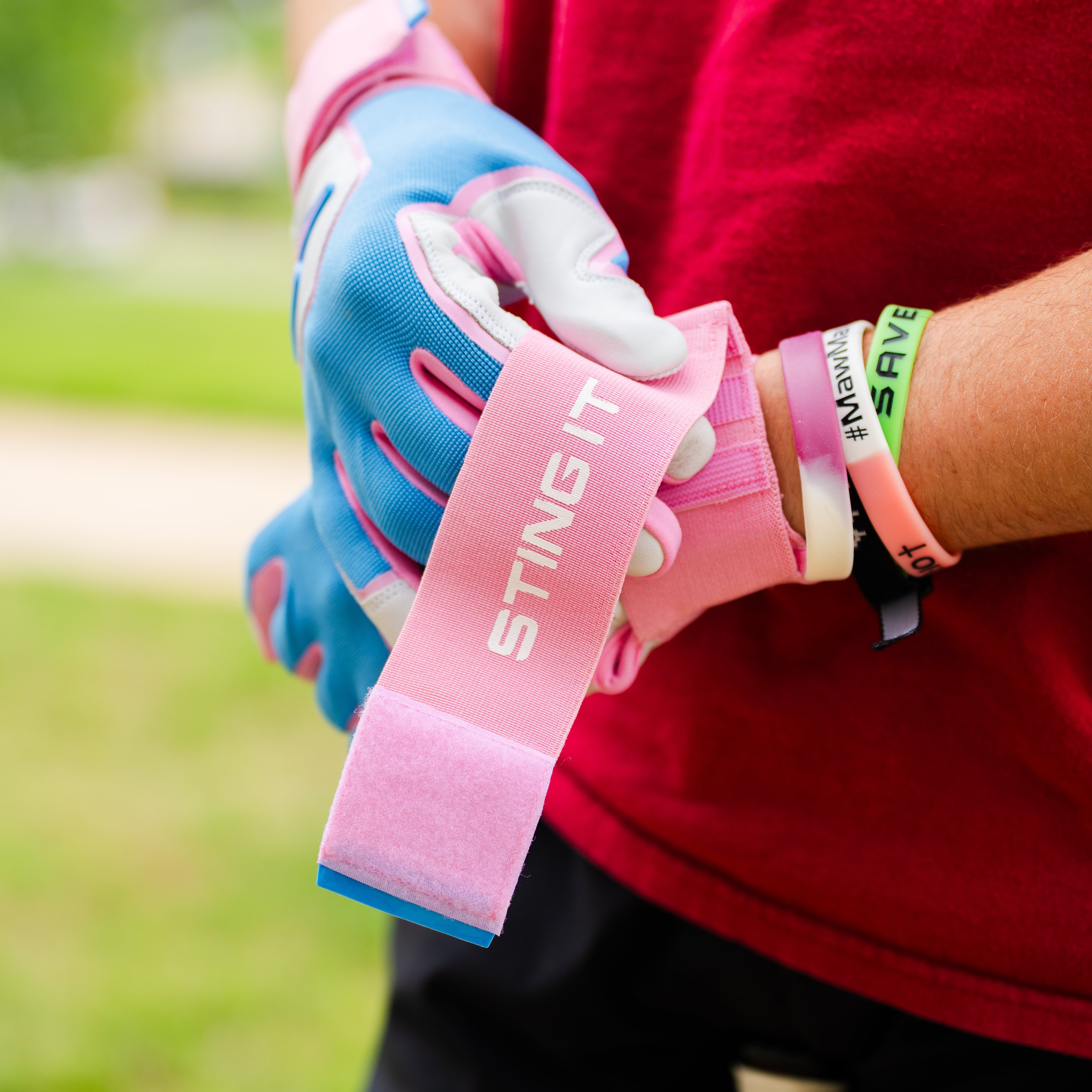 Winder Series Batting Gloves - Cotton Candy