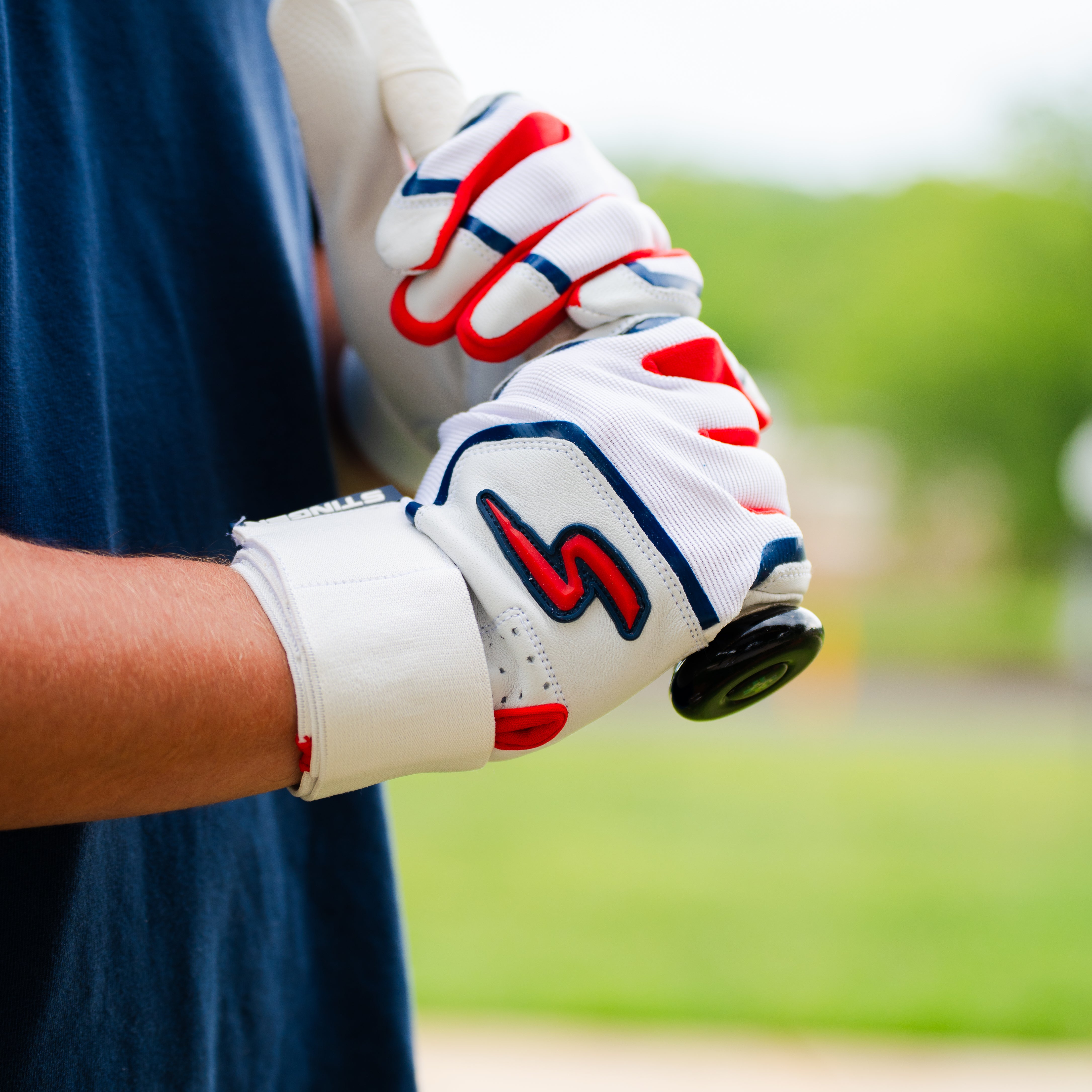 Winder Series Batting Gloves - Patriot