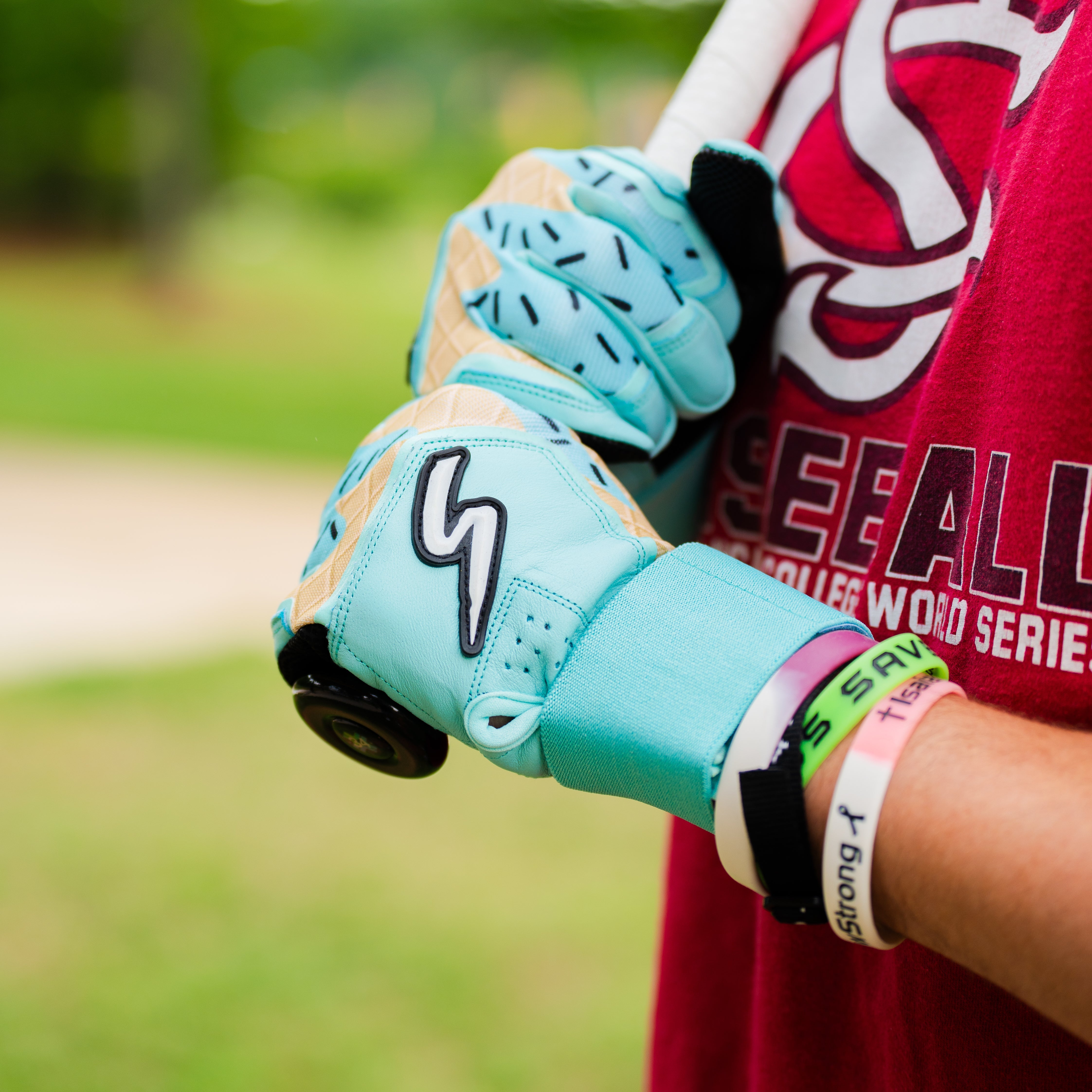 Winder Series Batting Gloves - Mint Chip