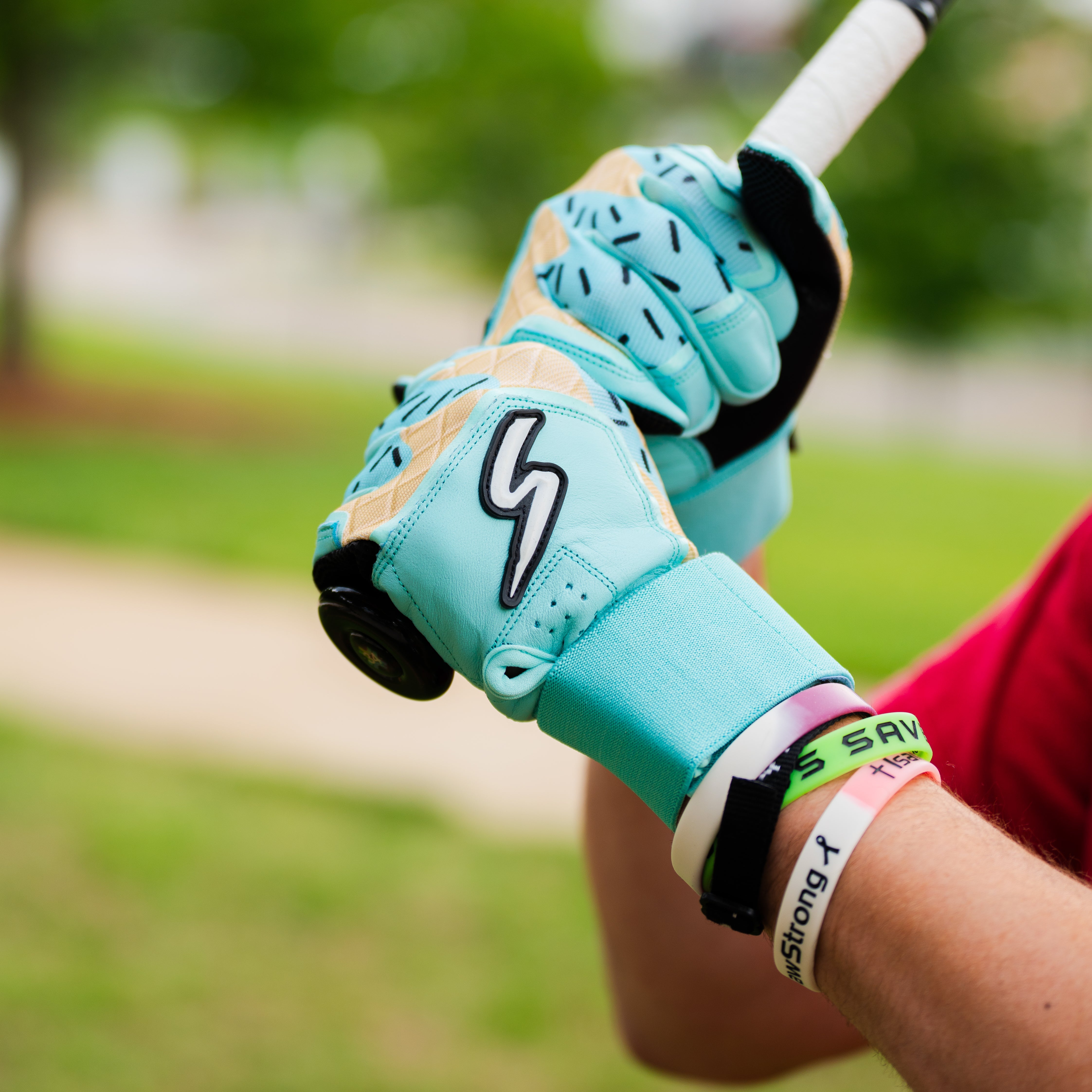 Winder Series Batting Gloves - Mint Chip