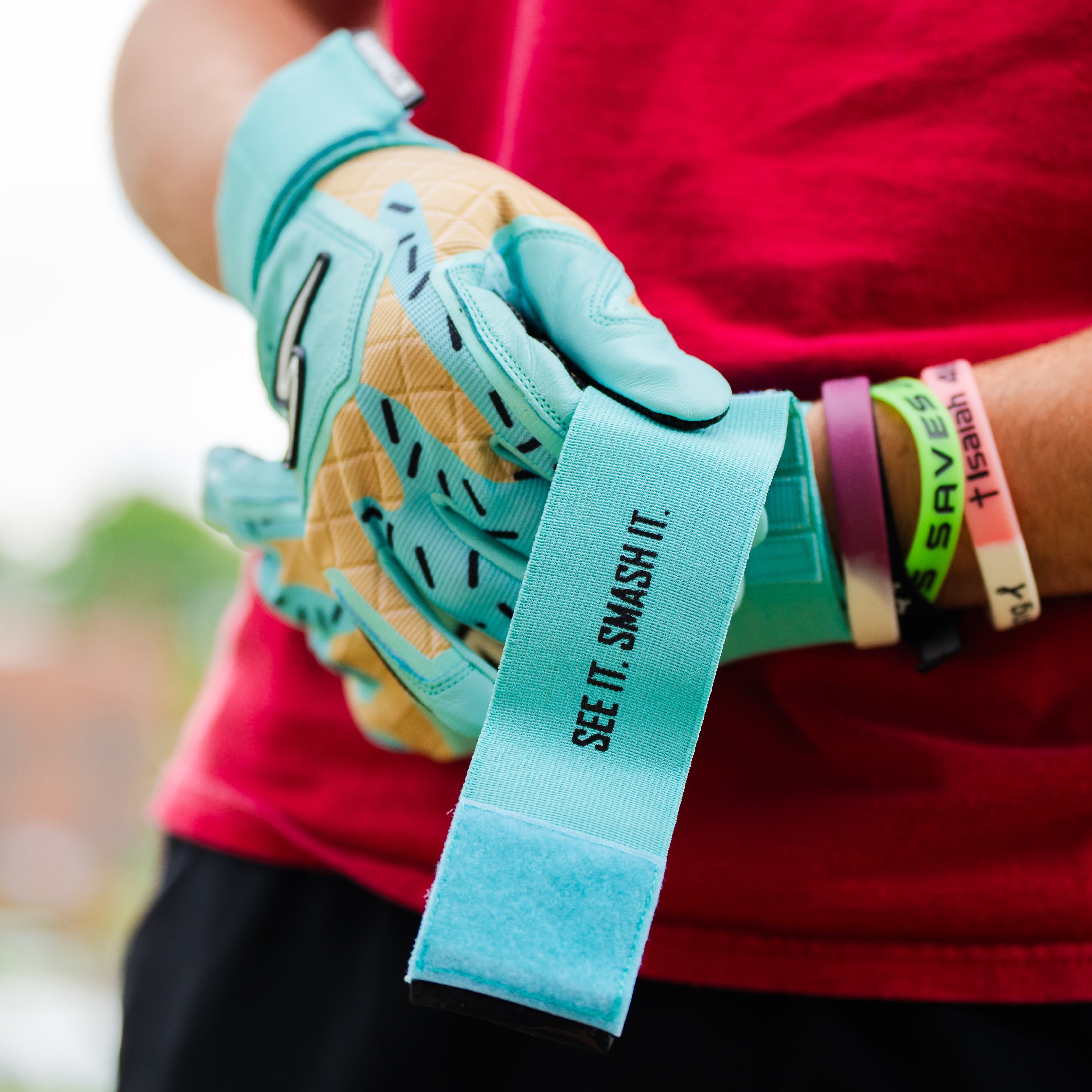 Winder Series Batting Gloves - Mint Chip