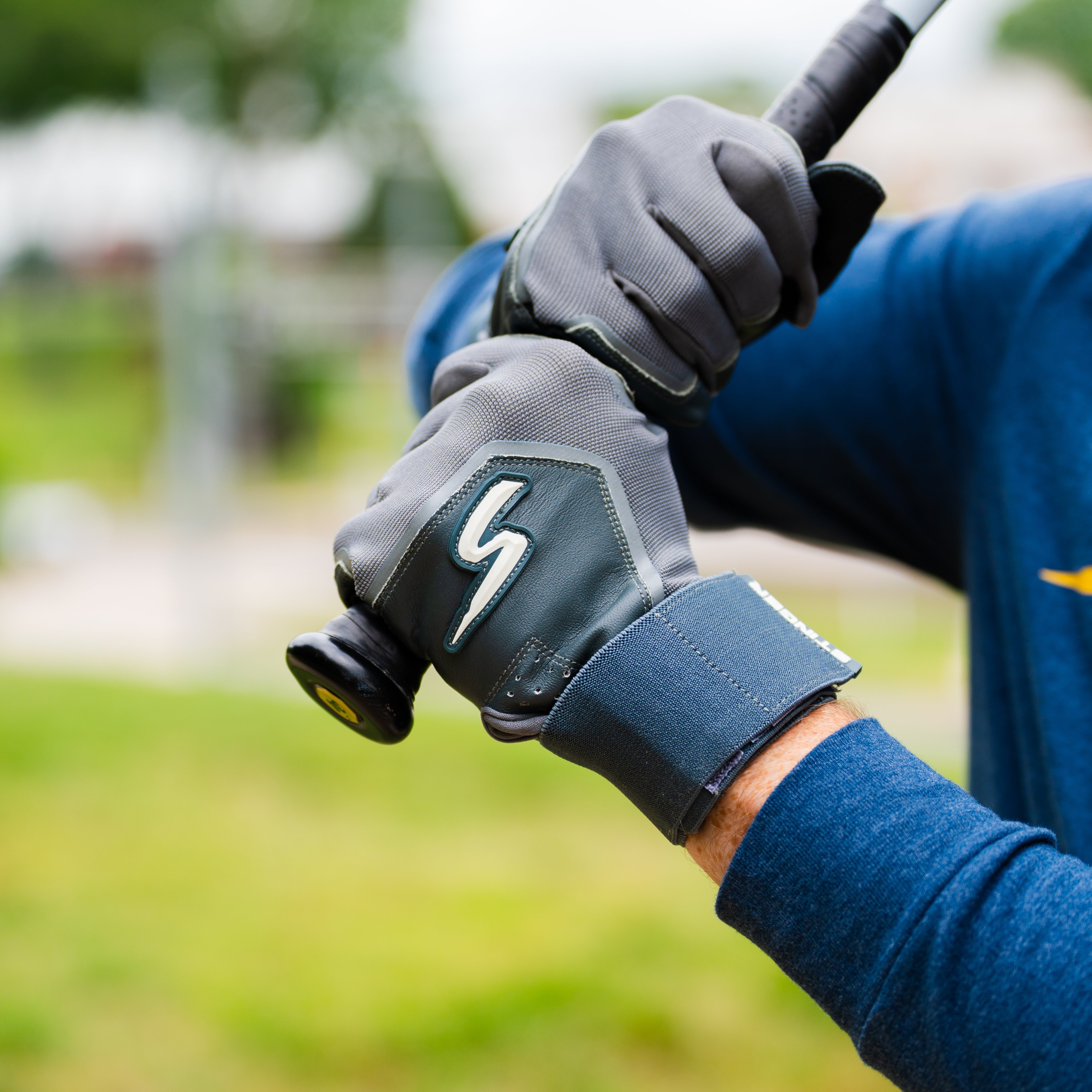 Winder Series Batting Gloves - Smoke Gray