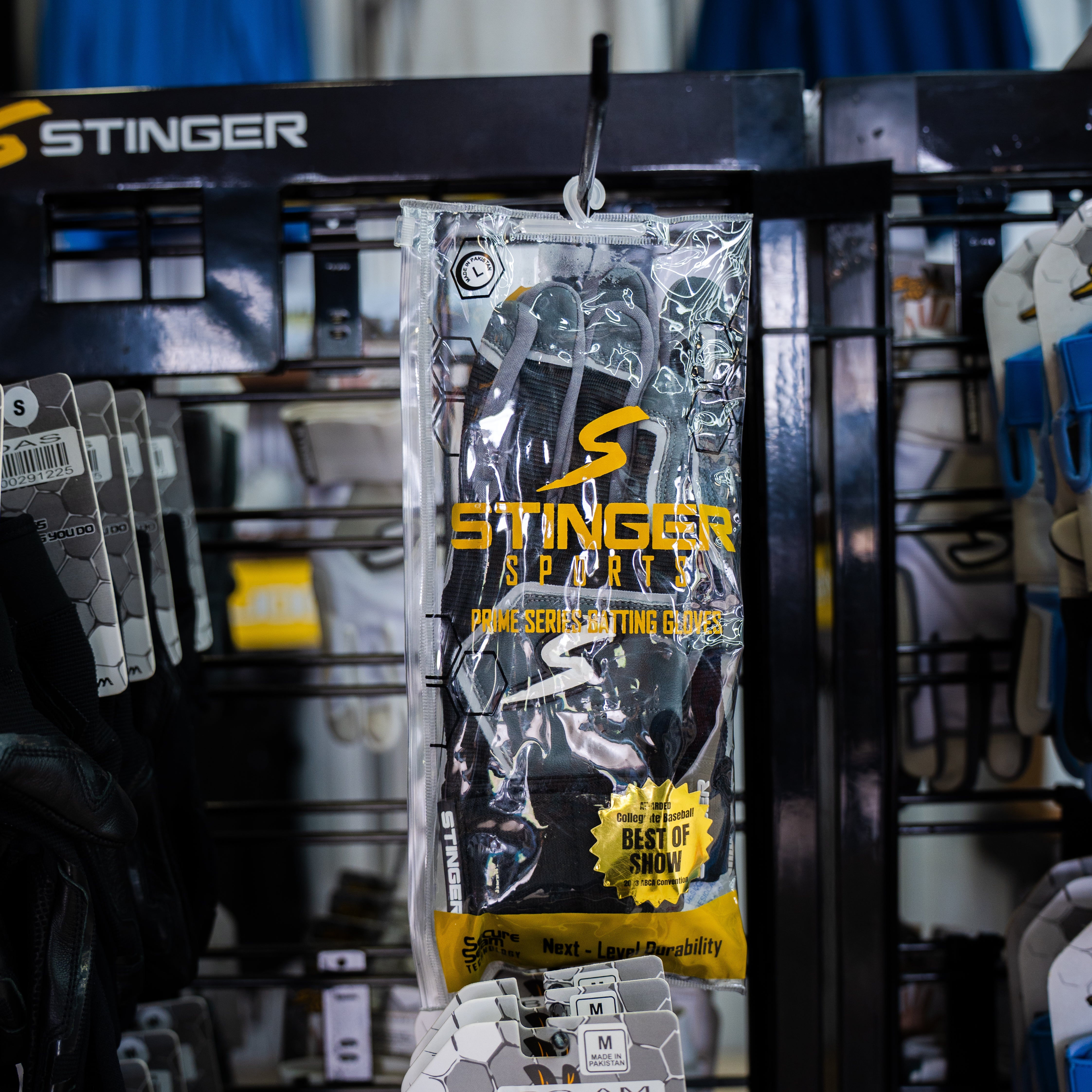 Winder Series Batting Gloves - Graphite & Black