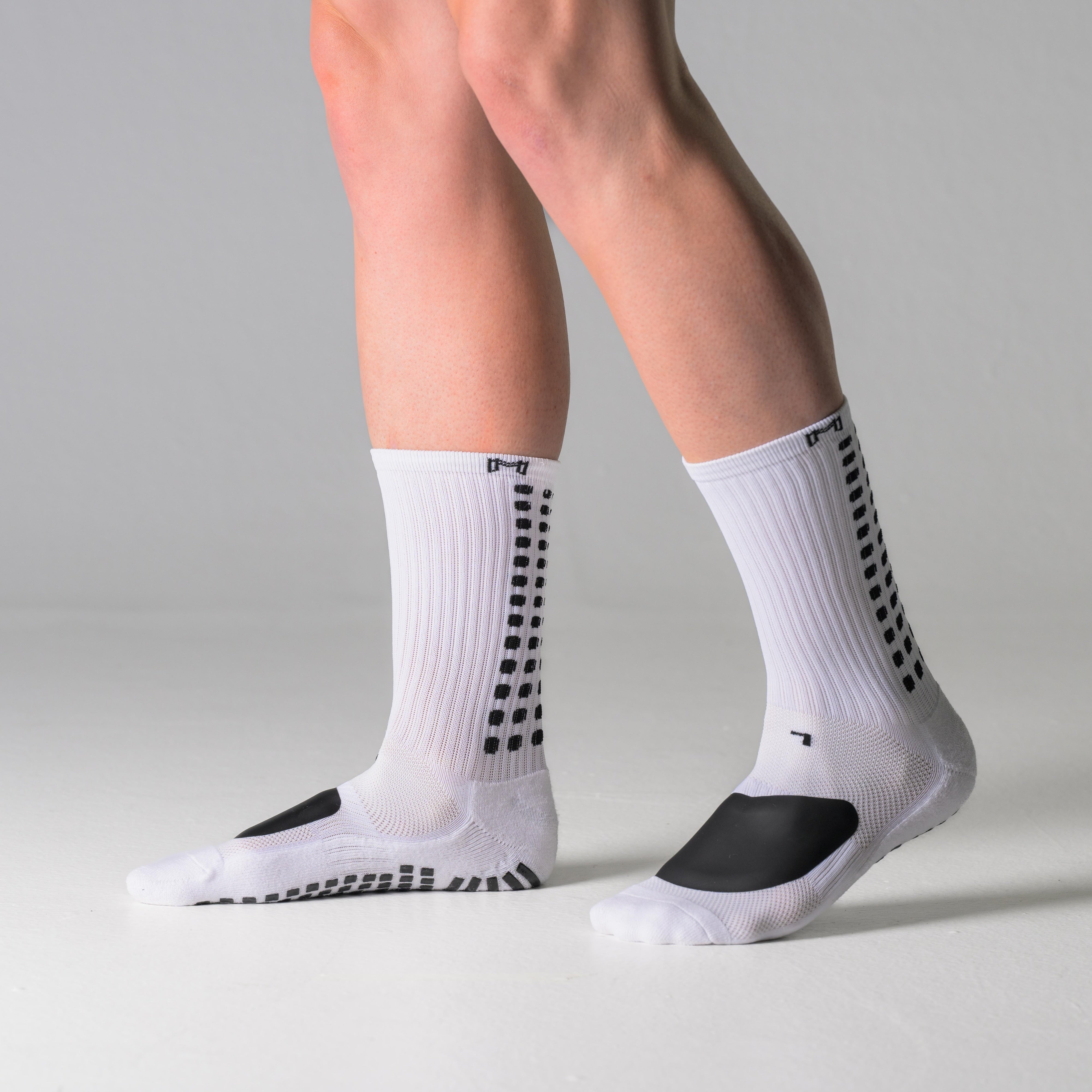 MediCaptain Padded Grip Socks with Foot Protection (Midcalf Length)
