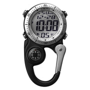 Digital Clip Watch in Black
