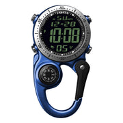 Digital Clip Watch in Blue