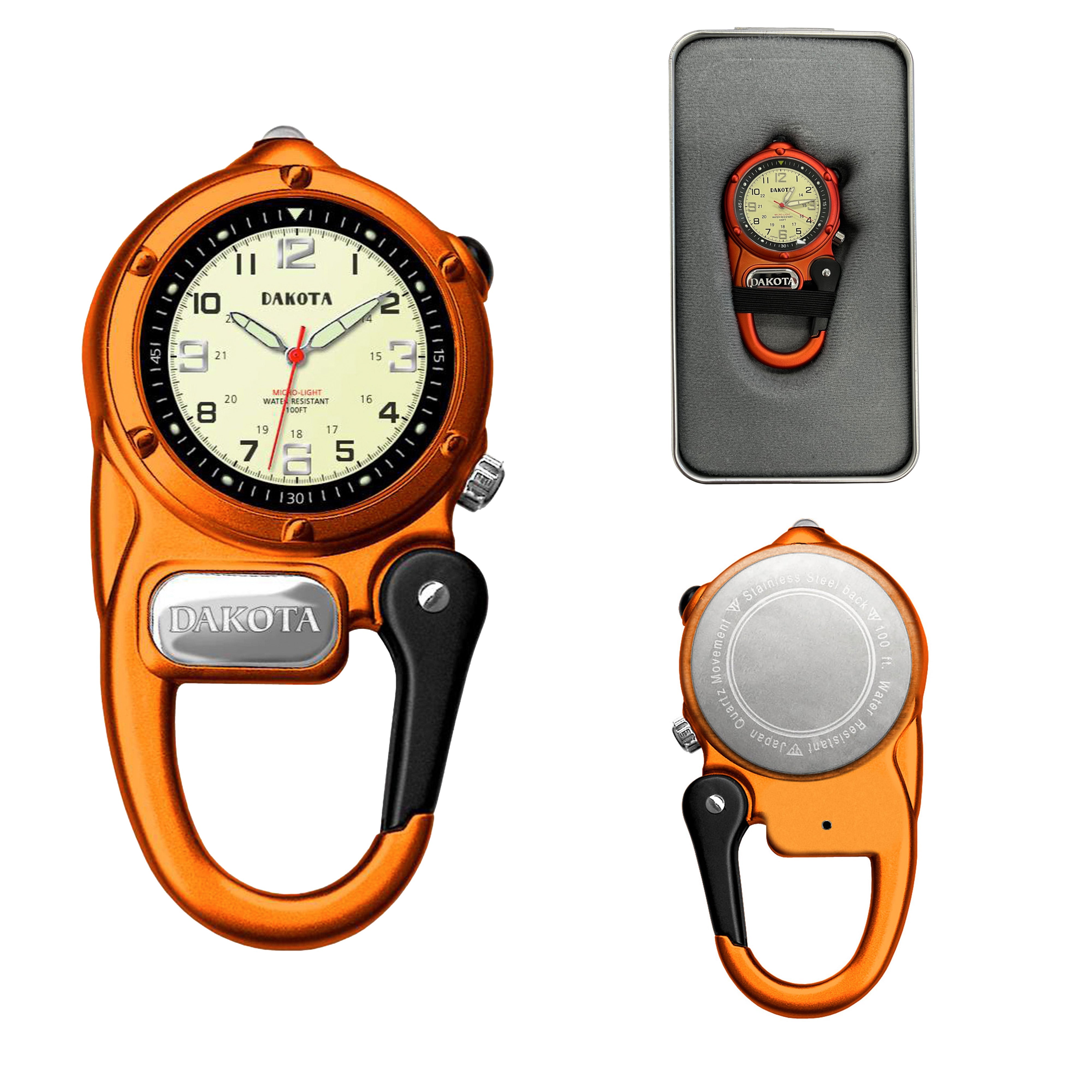 Miniclip Military Microlight Watch