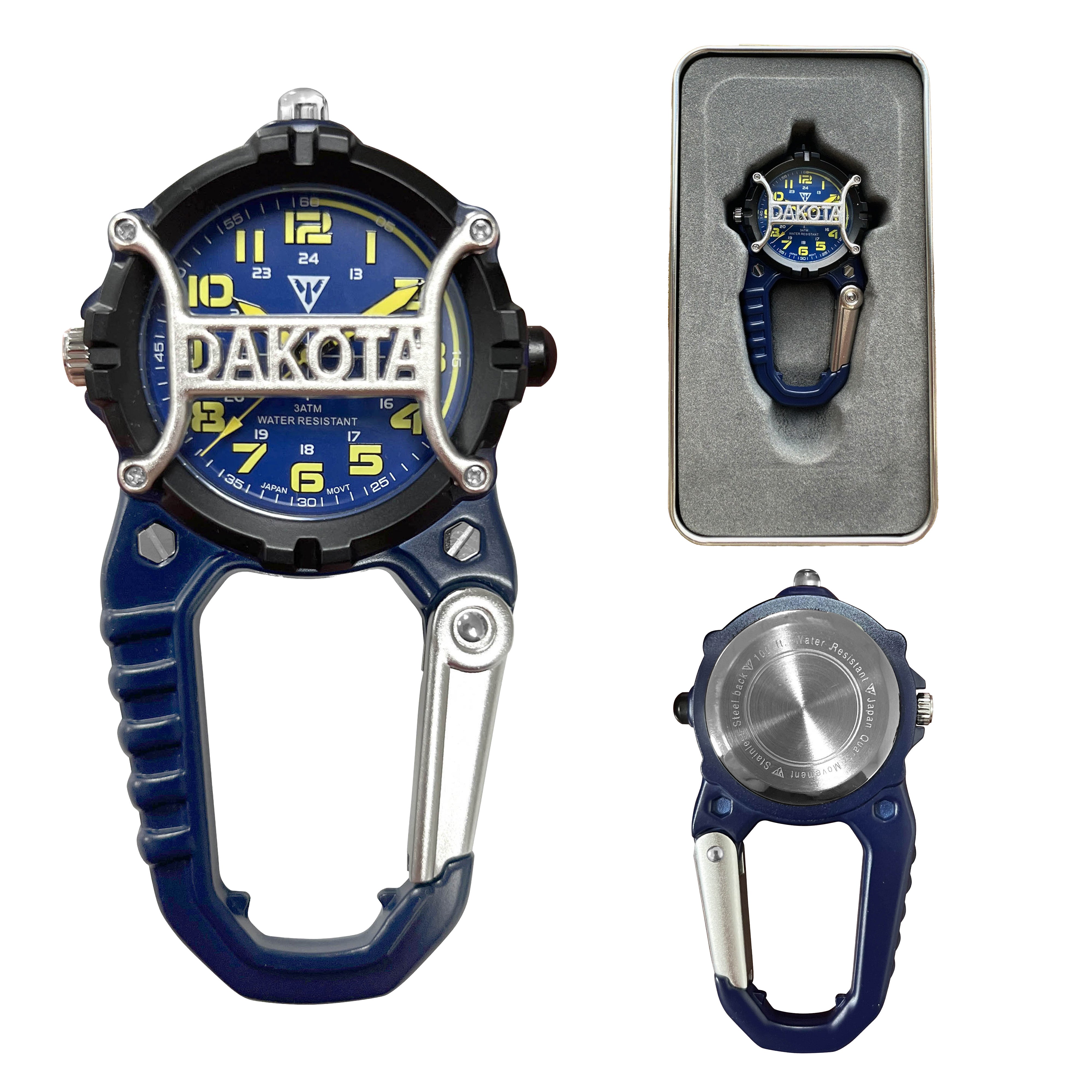 Analog Cage Military Army Clip Watch