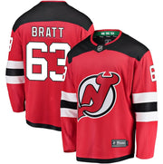 New Jersey Devils Jesper Bratt Home Breakaway Player Jersey