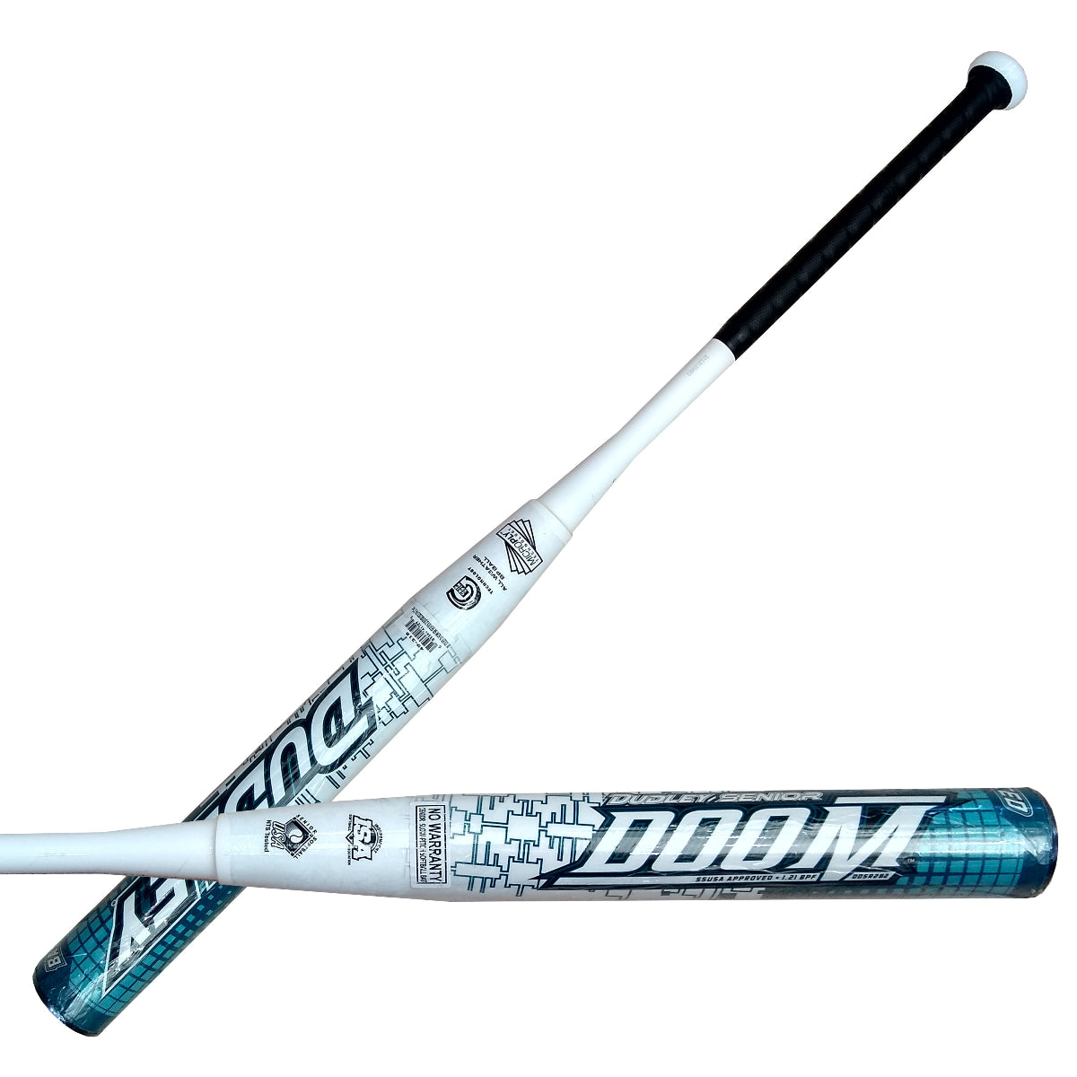 Dudley DOOM Senior Slowpitch Softball Bat 12" - Composite