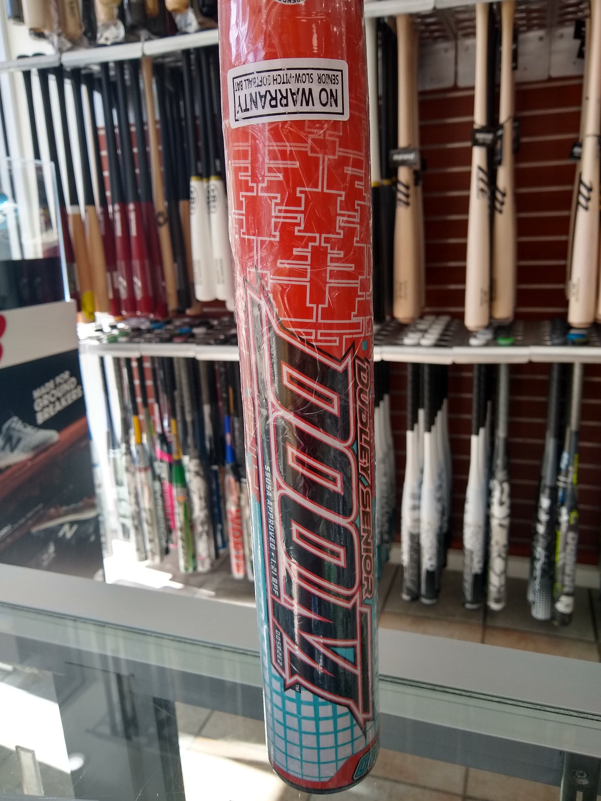 Dudley DOOM Senior Slowpitch Softball Bat 12" - Composite