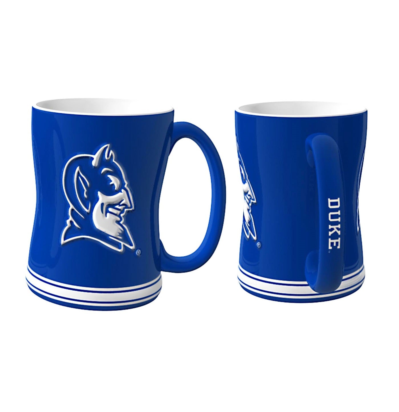 Duke Blue Devils Logo Relief Coffee Mug