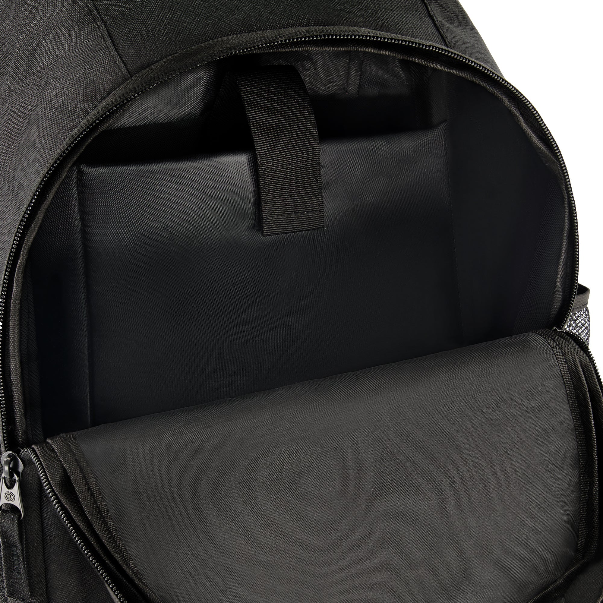 Element Backpack Classic Logo School And Travel Bag With Laptop Sleeve - Black
