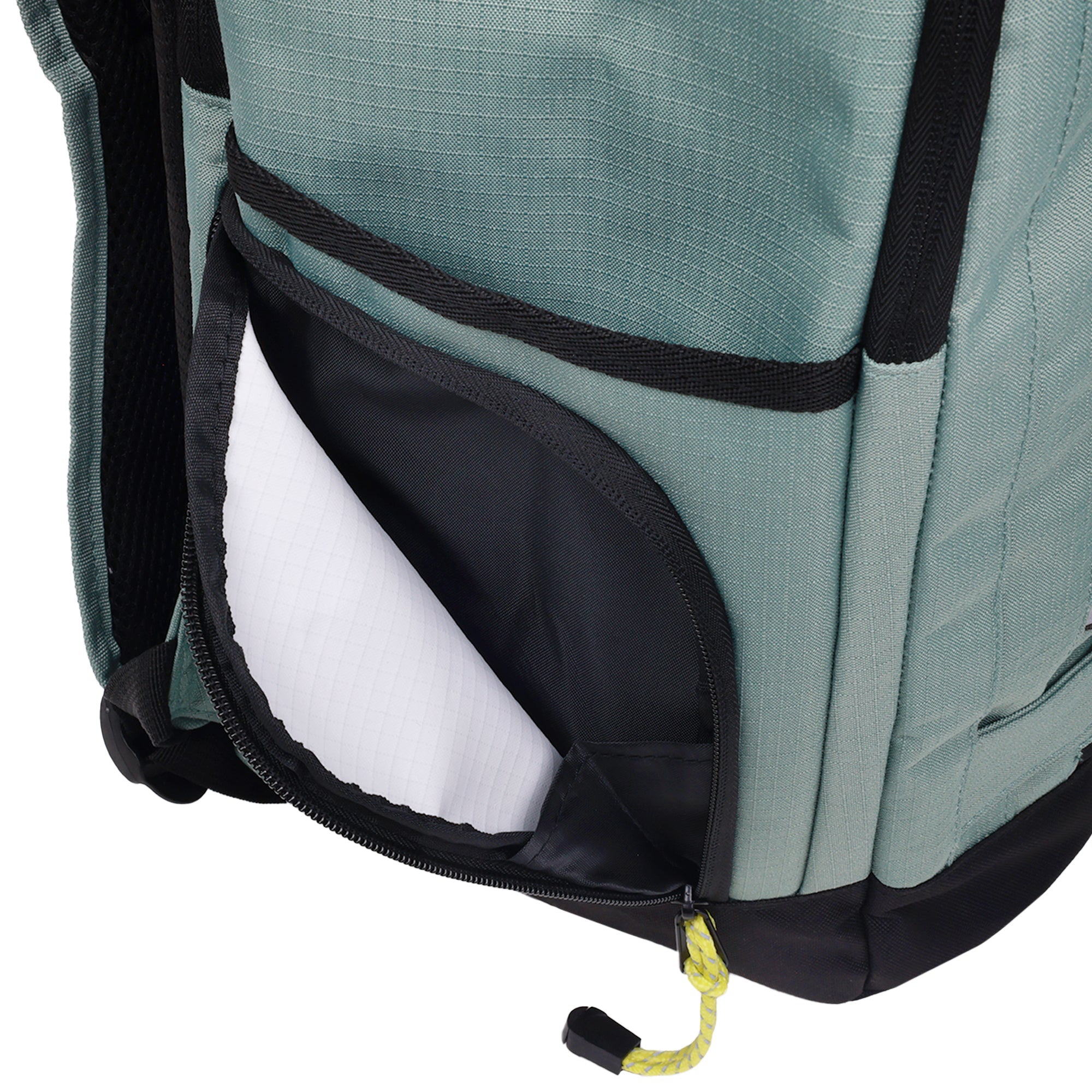 Element Ripstop Backpack- Durable Outdoor And School Bag With Skate Straps And Multiple Compartments, Sage
