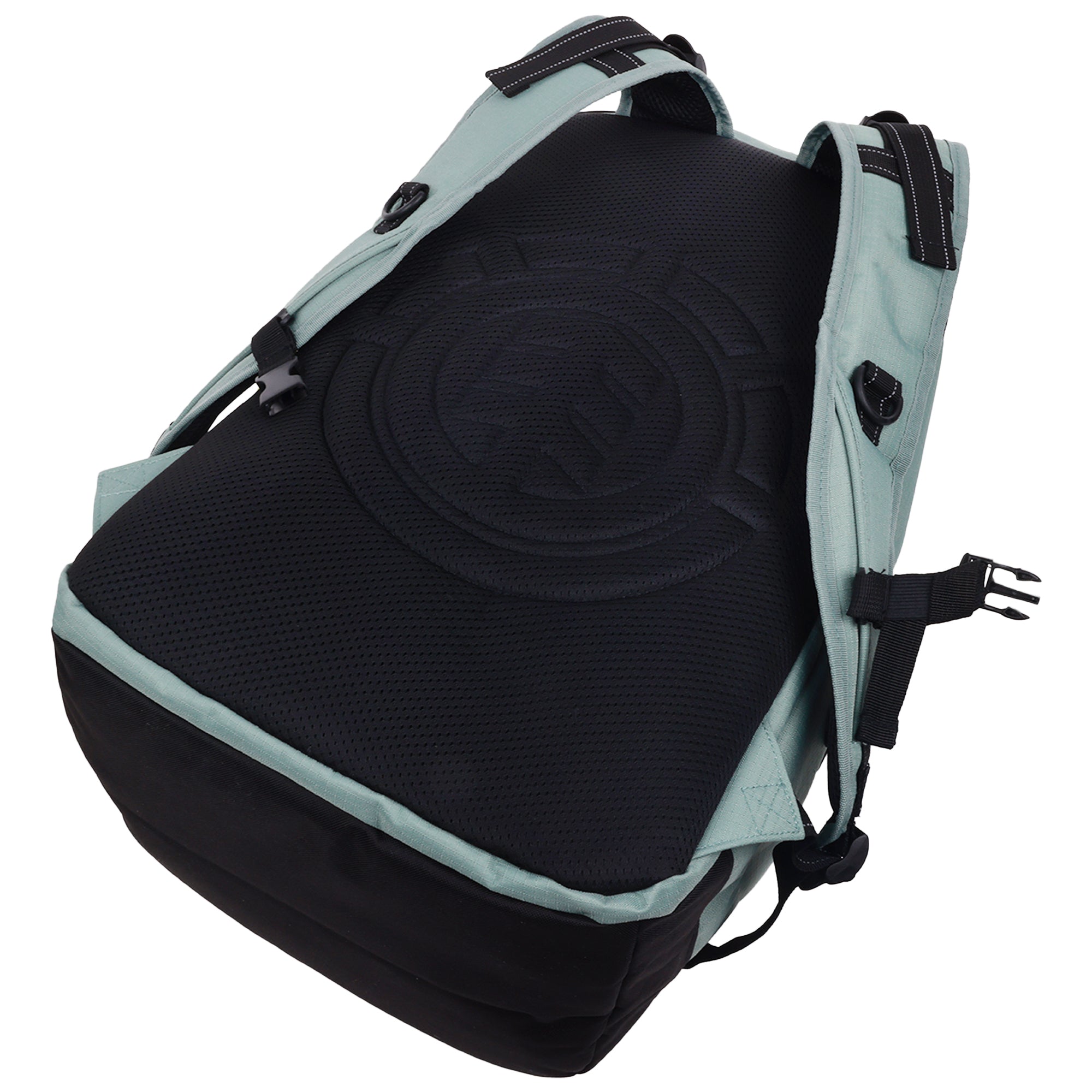 Element Ripstop Backpack- Durable Outdoor And School Bag With Skate Straps And Multiple Compartments, Sage