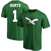 Philadelphia Eagles Jalen Hurts Name & Number T-Shirt