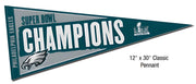 Philadelphia Eagles Super Bowl LIX Champions 12" x 30" Classic Pennant