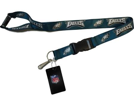 Philadelphia Eagles NFL Football Breakaway Green Lanyard