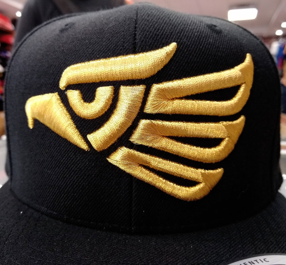 Embroidered Eagle & Mexico Slim Logo Snapback Hat