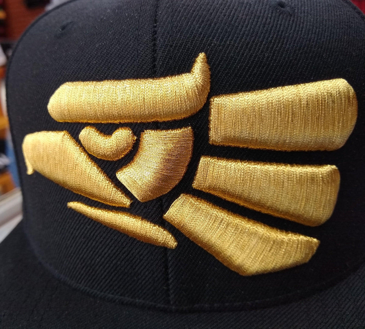 Embroidered Eagle & Mexico Flag Snapback Hat