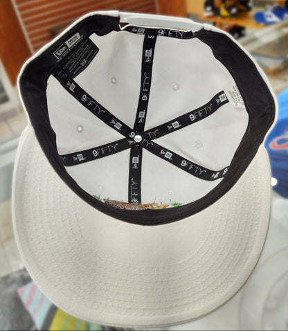Embroidered Shield & Mexico Flag White Hat