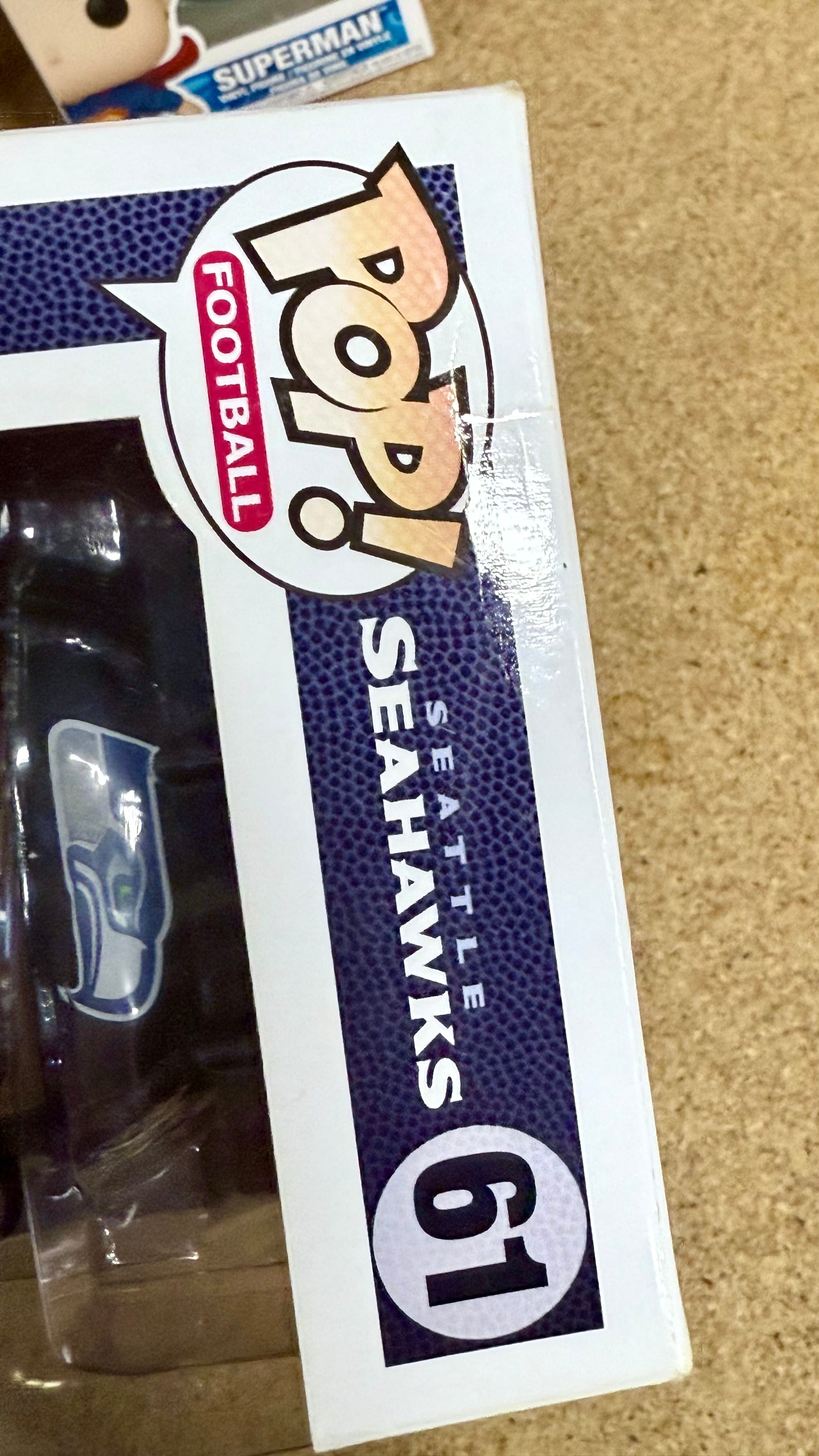 Richard Sherman Signed NFL Seattle Seahawks Vaulted Funko POP! #61