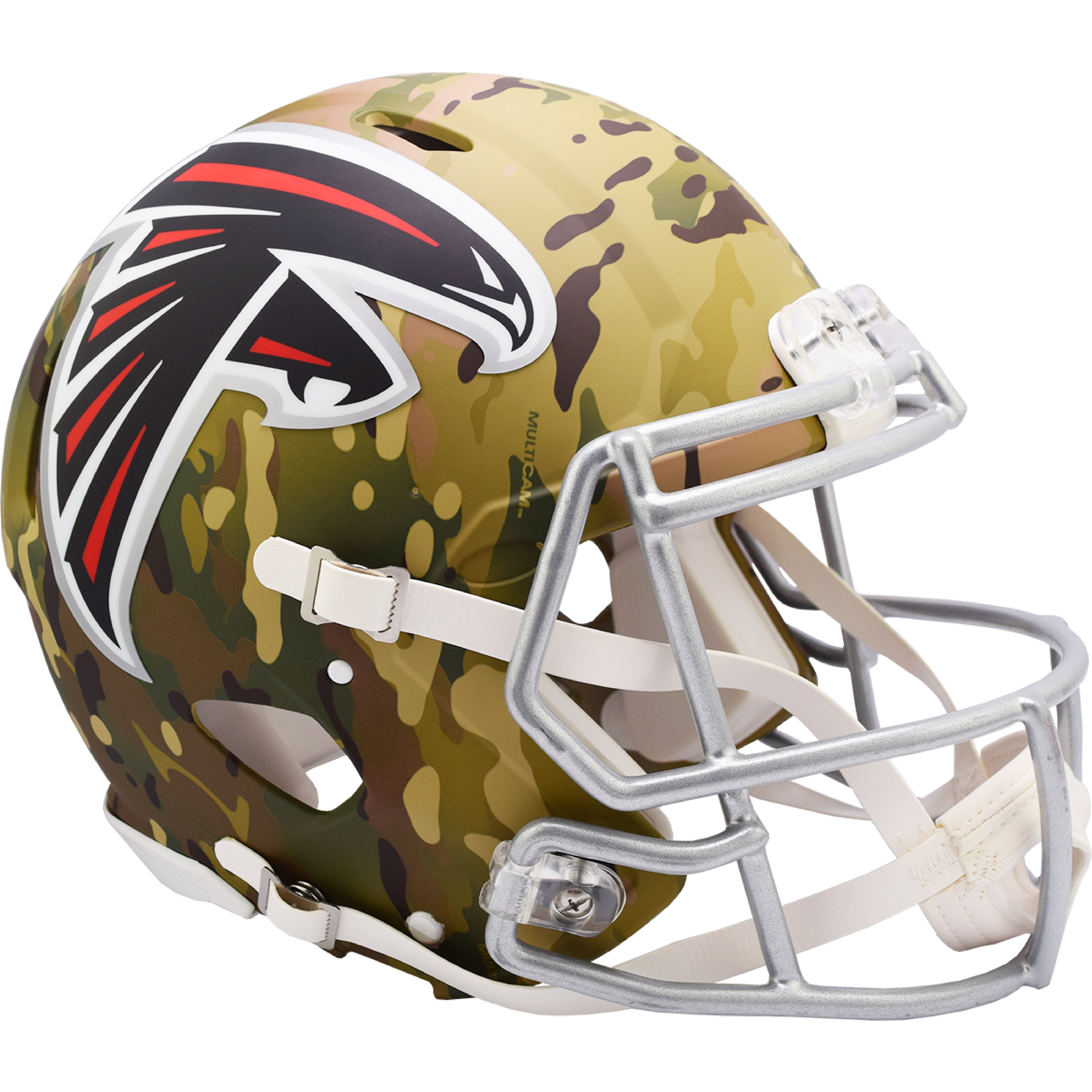 Atlanta Falcons CAMO Full Size Authentic Football Helmet