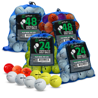Used Taylormade Mix Golf Balls (Bulk Mesh Bags)