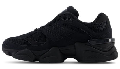 New Balance 9060 Youth Triple Black Sneakers