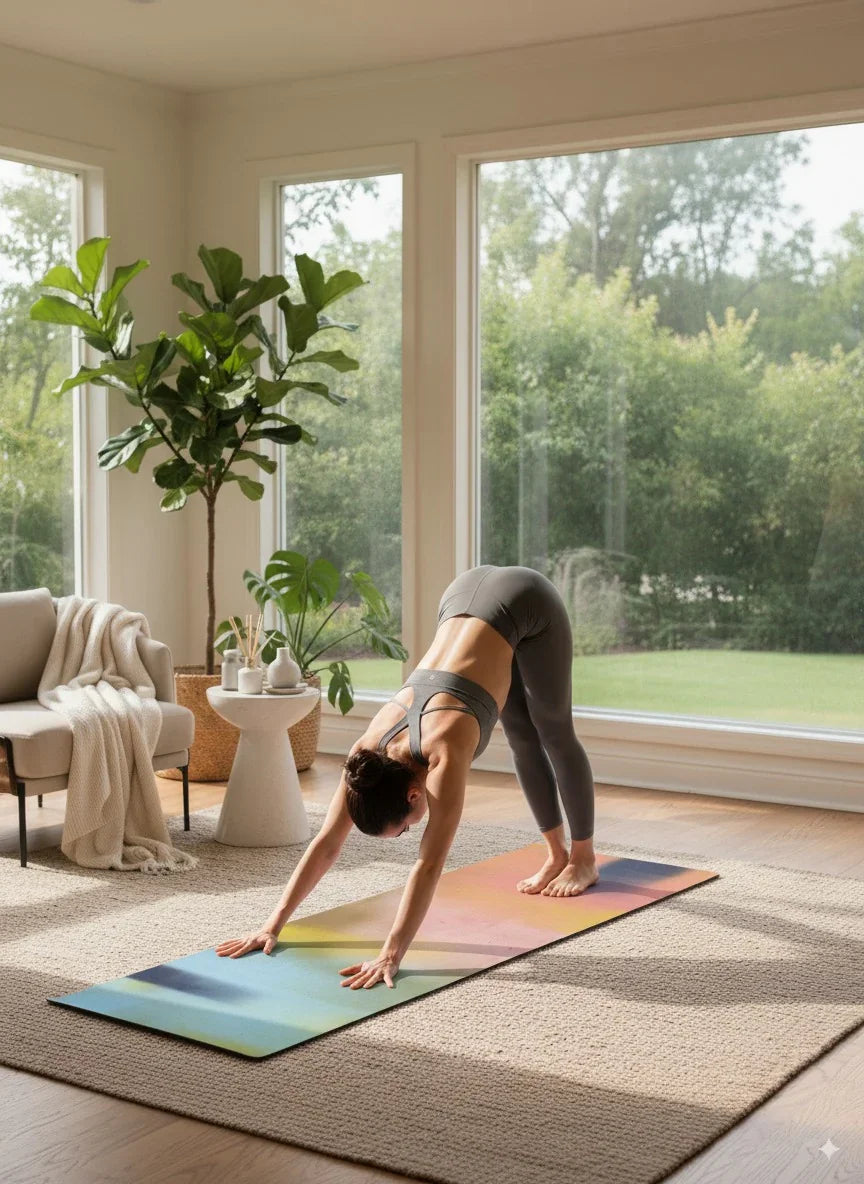 Libra Yoga Mat – Non-slip Grip, Cushioned Support & Zodiac-inspired Design
