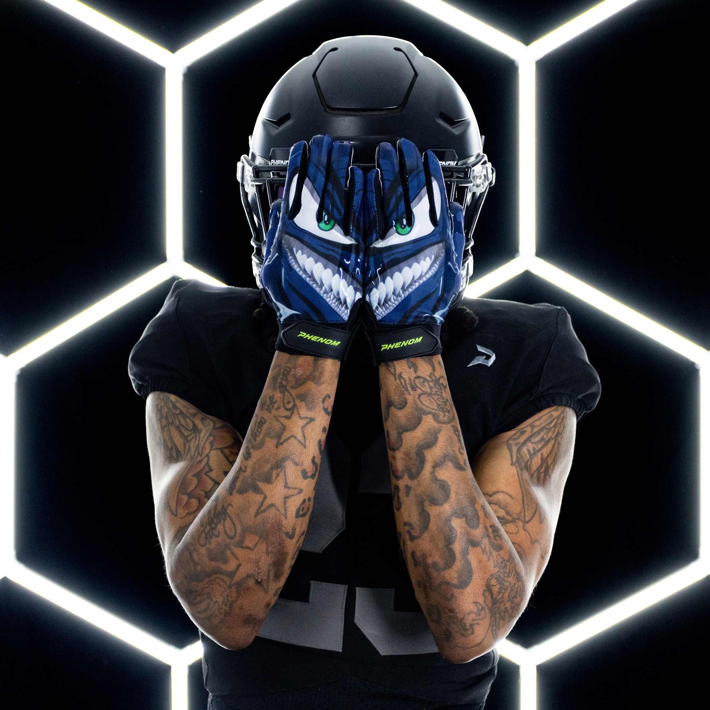 Gremlin Football Gloves
