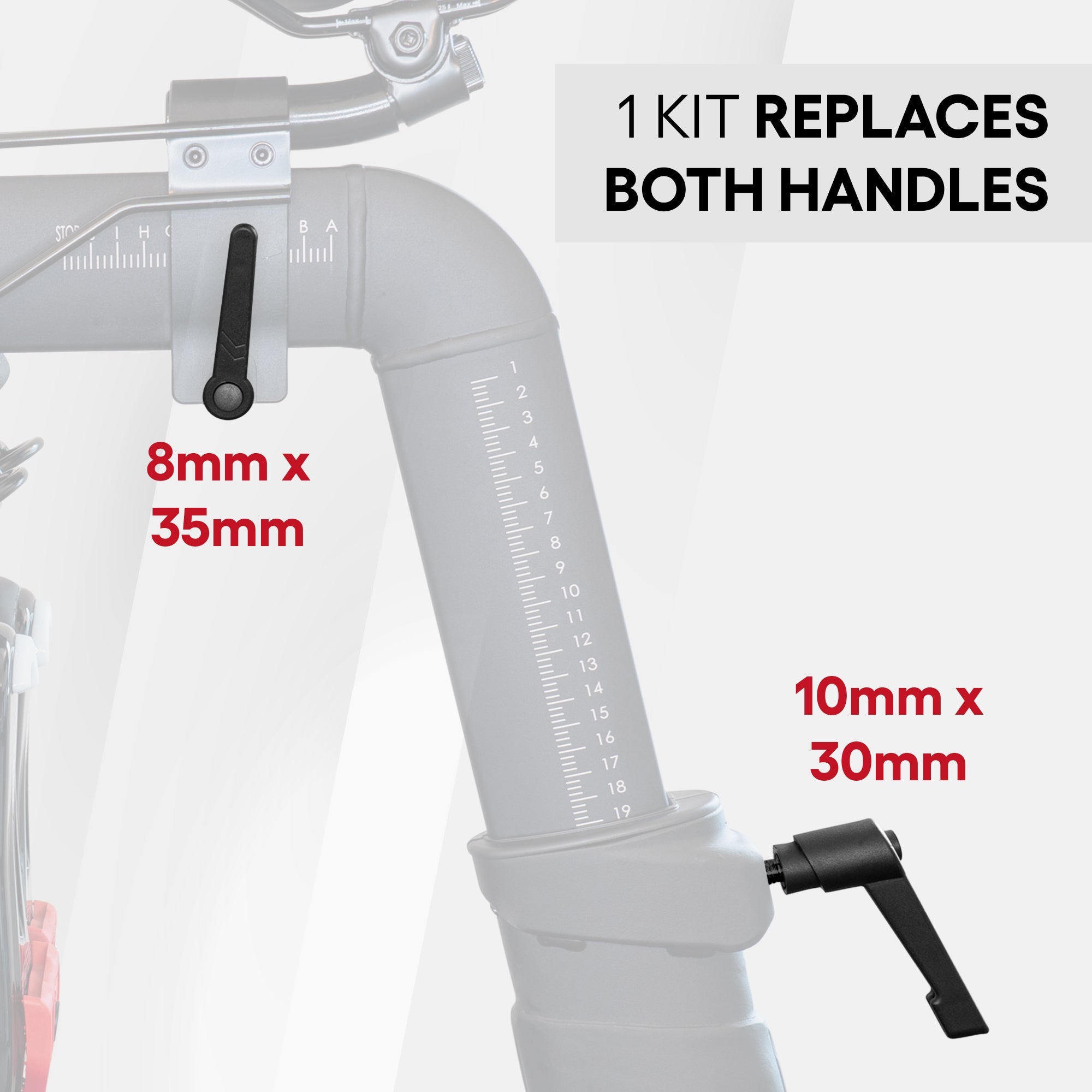 Peloton Replacement Seat & Handlebar Handles