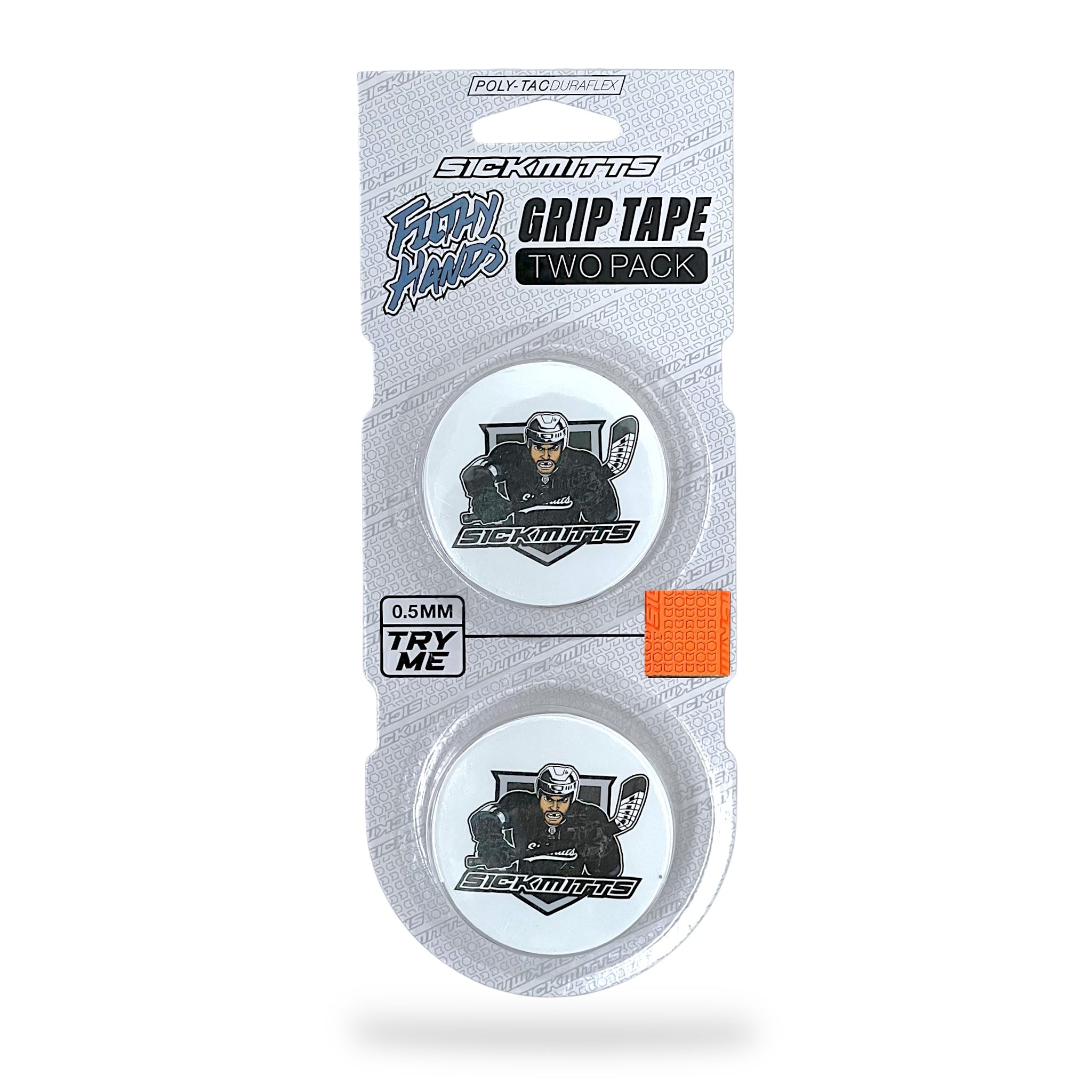 Filthy Hands Grip Tape Orange 2-pack, 0.5mm
