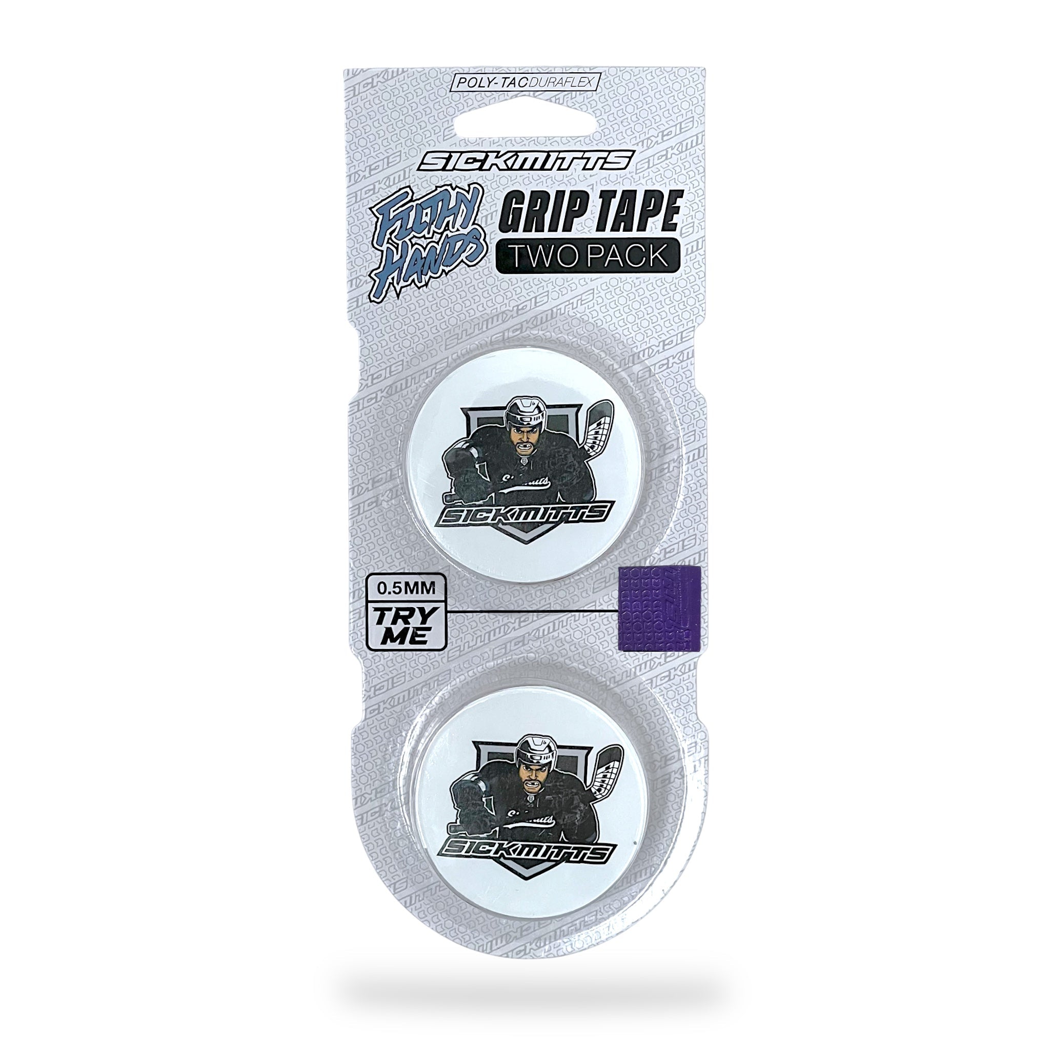 Filthy Hands Grip Tape Storm Purple 2-pack, 0.5mm