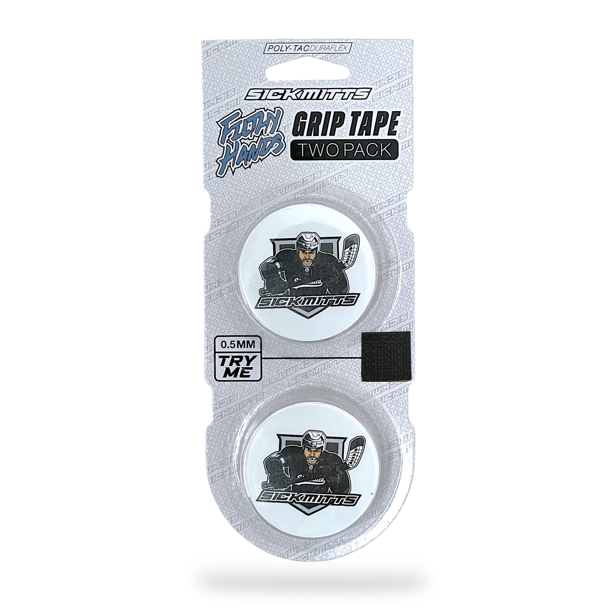 Filthy Hands Grip Tape Black 2-pack, 0.5mm