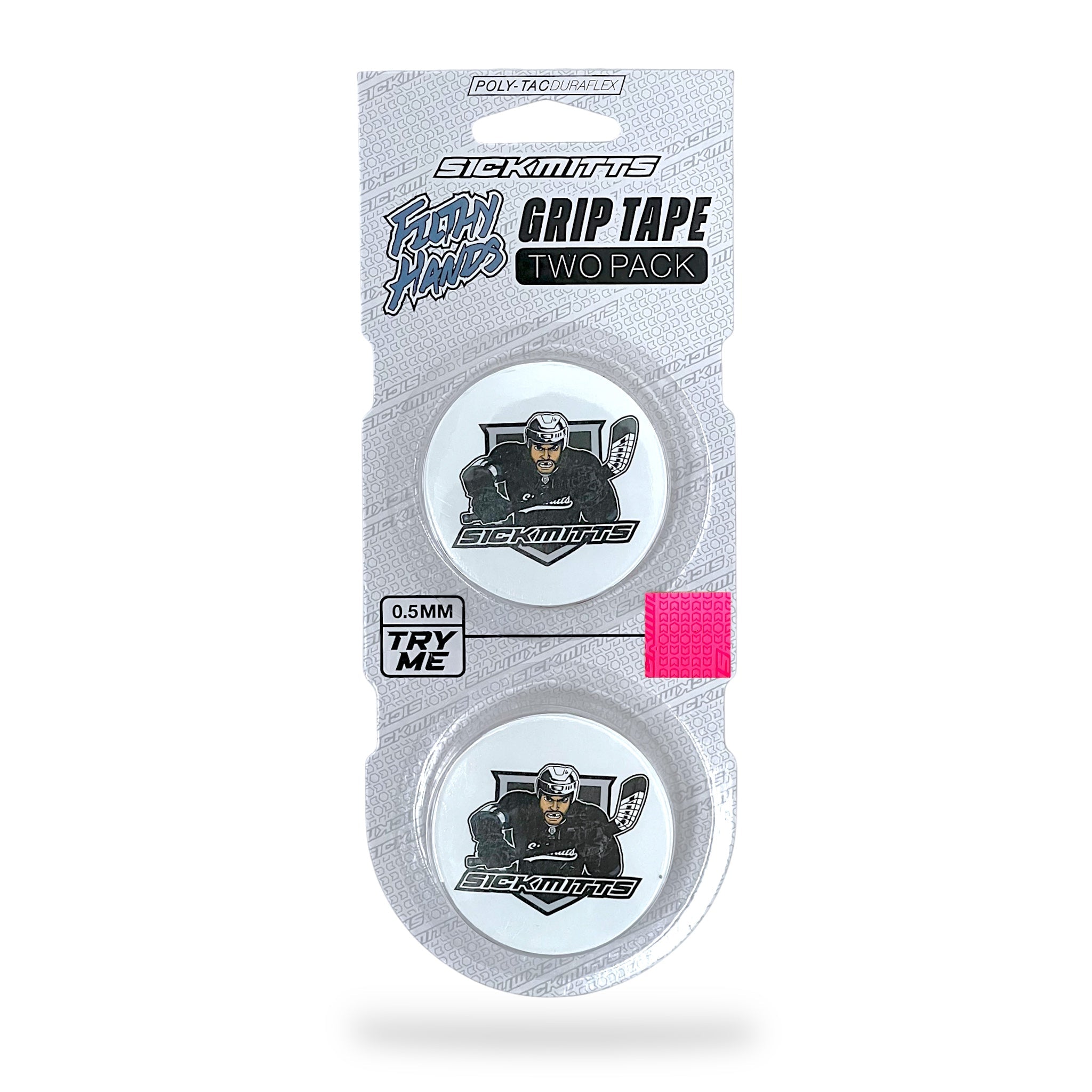 Filthy Hands Grip Tape Hot Pink 2-pack, 0.5mm