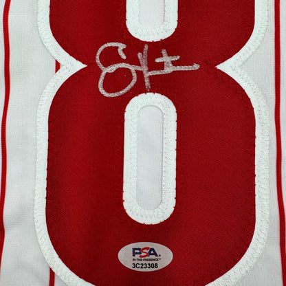 Autographed Shane Victorino Philadelphia Pinstripe Baseball Jersey