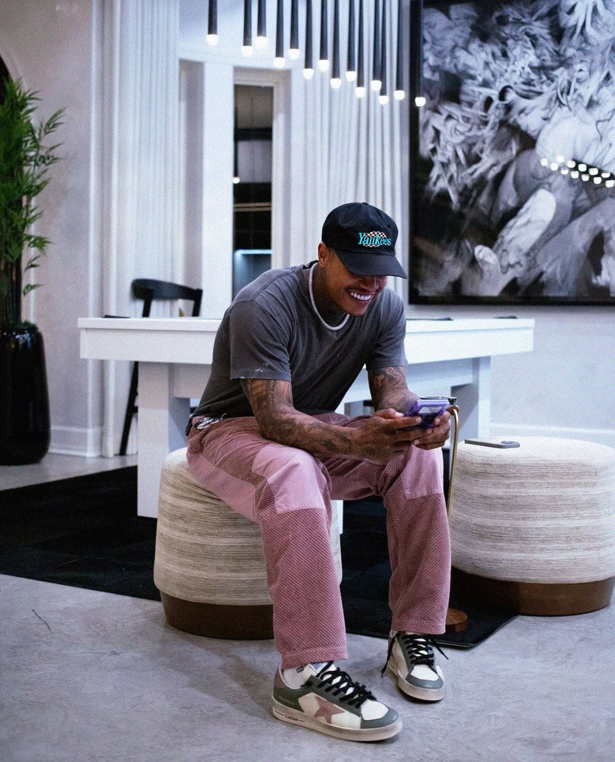 New York Yankee Sitcom Hat "Season 8"