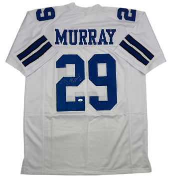Autographed DeMarco Murray Dallas White Football Jersey