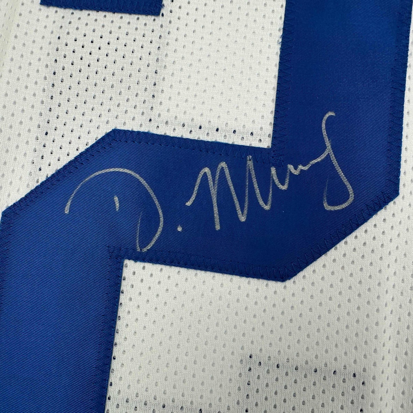 Autographed DeMarco Murray Dallas White Football Jersey
