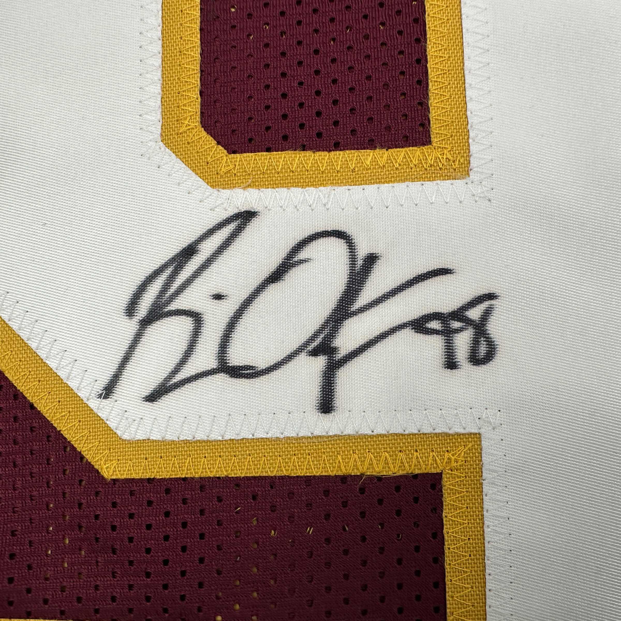 Autographed Washington Commanders Brian Orakpo Burgundy Jersey