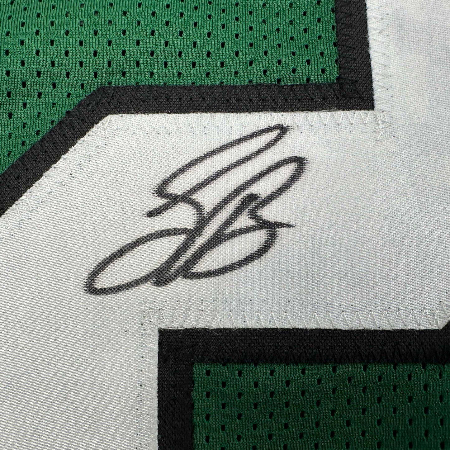 Autographed Saquon Barkley Philadelphia Eagles Kelly Green Football Jersey